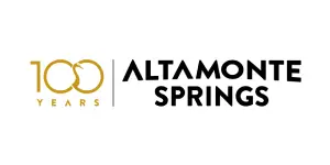 A logo of altamont springs